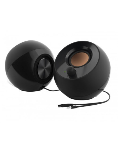 CREATIVE PEBBLE 2.0 SPEAKER USB (BLACK) ALTAVOZ PARA PC (51MF1680AA000) CREATIVE PEBBLE 2.0 SPEAKER USB (BLACK) ALTAVOZ PARA PC (51MF1680AA000)