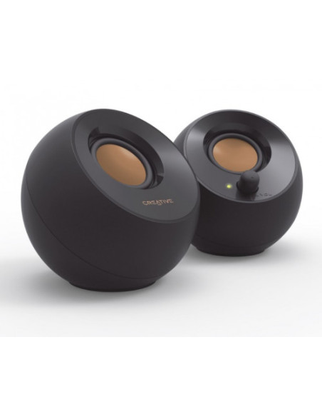 CREATIVE PEBBLE 2.0 SPEAKER USB (BLACK) ALTAVOZ PARA PC (51MF1680AA000)