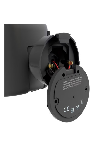 LD SYSTEMS INTEGRATION SERIE DQOR (LDDQOR3TB) 3" TWO-WAY PASSIVE INDOOR/OUTDOOR INSTALLATION LOUDSPEAKER 16 OHM, 70/100 V, BLACK