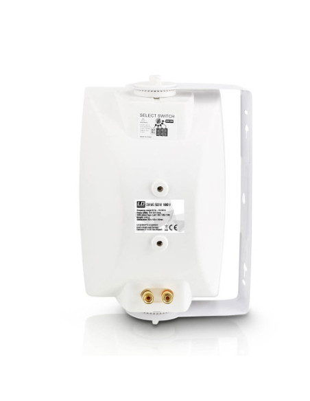 LD SYSTEMS INTEGRATION SERIE CONTRACTOR (LDCWMS52W100V) 5.25" 2-WAY WALL MOUNT SPEAKER 100 V WHITE (PAIR) WARRANTY 2 YEARS (PU3)