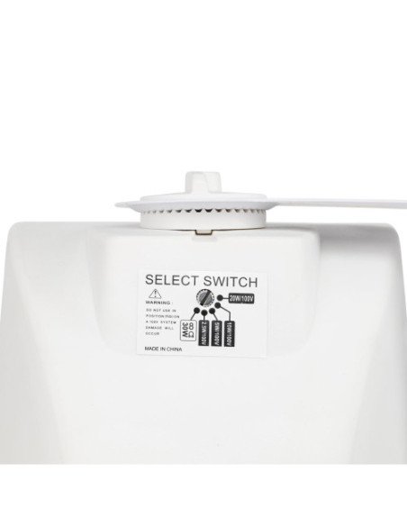 LD SYSTEMS INTEGRATION SERIE CONTRACTOR (LDCWMS52W100V) 5.25" 2-WAY WALL MOUNT SPEAKER 100 V WHITE (PAIR) WARRANTY 2 YEARS (PU3)