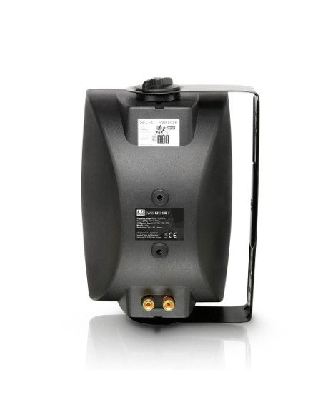 LD SYSTEMS INTEGRATION SERIE CONTRACTOR (LDCWMS52B100V) 5.25" 2-WAY WALL MOUNT SPEAKER 100 V BLACK (PAIR) WARRANTY 2 YEARS (PU3)