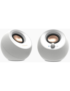 CREATIVE PEBBLE V3 BLUETOOTH WHITE 2