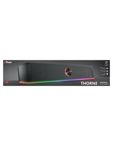 TRUST GXT 619 THORNE RGB ILLUMINATED SOUNDBAR