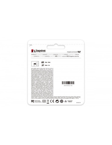 KINGSTON 256GB CANVAS SELECT PLUS SD