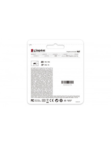 KINGSTON 256GB CANVAS SELECT PLUS SD