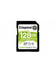 KINGSTON 128GB CANVAS SELECT PLUS SD