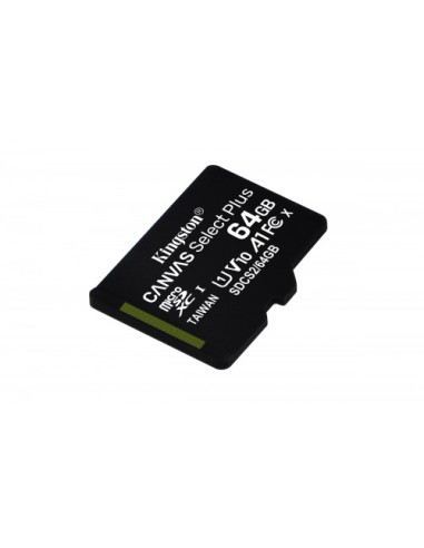 KINGSTON 64GB CANVAS SELECT PLUS MICROSD MULTI...