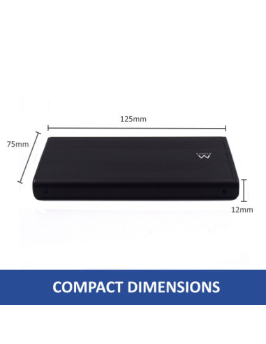 EWENT USB 2.0 EXTERNAL ENCLOSURE 2.5" SATA