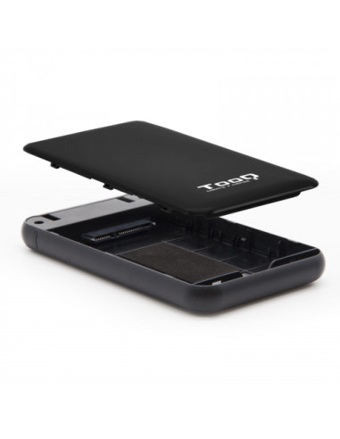 TOOQ CAJA EXTERNA HD 2.5"/ SD 9.5mM. SATA USB...