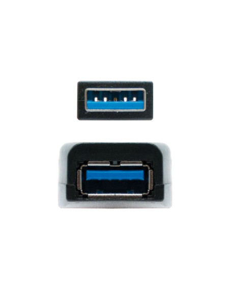 NANOCABLE CABLE USB 3.0 PROLONGADOR CON AMPLIFICADOR, TIPO A/M-A/H, 10 M (10.01.0312)