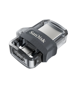 SANDISK ULTRA DUAL DRIVE M3.0 32GB GREY & SILVER 2