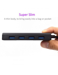 EWENT HUB 4 x USB 3.1. NEGRO 2