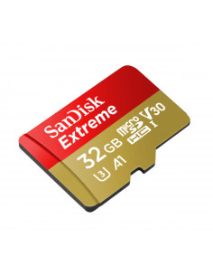TARJETA DE MEMORIA SANDISK EXTREME MICROSDHC DE 32 GB + ADAPTADOR SD DE HASTA 100 MB/S 2
