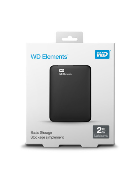 HD WD EXT ELEMENT SE 3.0  2TB 2.5" NEGRO WDBU6Y0020BBK-WESN