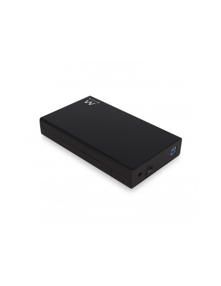 EWENT CARCASA HD 3.5". SATA. USB 3.0. SIN TORNILLO. NEGRO (EW7056) EWENT CARCASA HD 3.5". SATA. USB 3.0. SIN TORNILLO. NEGRO (EW7056)