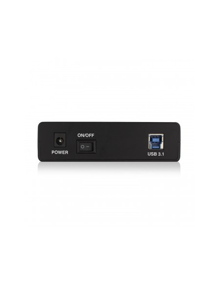 EWENT CARCASA HD 3.5". SATA. USB 3.0. SIN TORNILLO. NEGRO (EW7056)