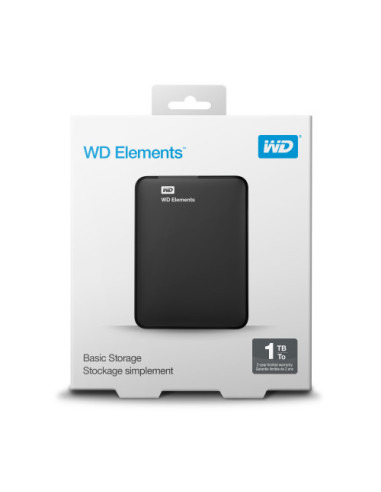 HD WD EXT ELEMENT SE 3.0 1TB  2.5" NEGRO...