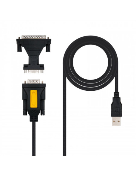 NANOCABLE CONVERTIDOR USB A SERIE