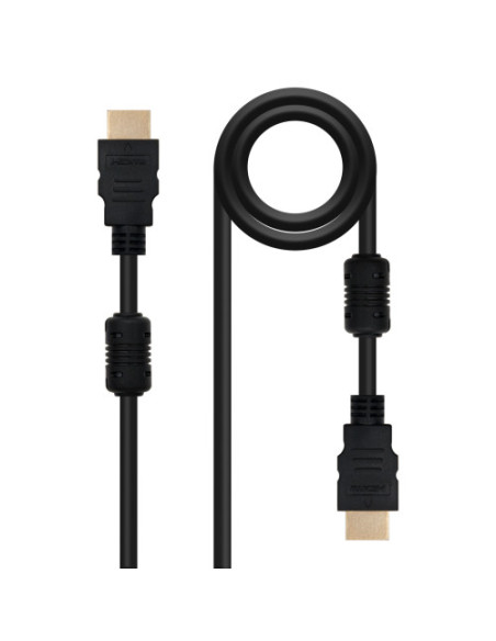 NANOCABLE CABLE HDMI V1.4 (ALTA VELOCIDAD / HEC) CON FERRITA