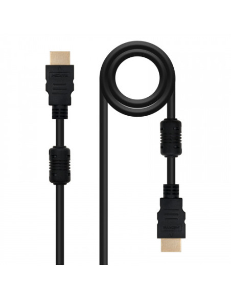 NANOCABLE CABLE HDMI V1.4 (ALTA VELOCIDAD / HEC) CON FERRITA NANOCABLE CABLE HDMI V1.4 (ALTA VELOCIDAD / HEC) CON FERRITA