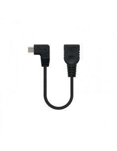 NANOCABLE CABLE USB 2.0 OTG ACODADO