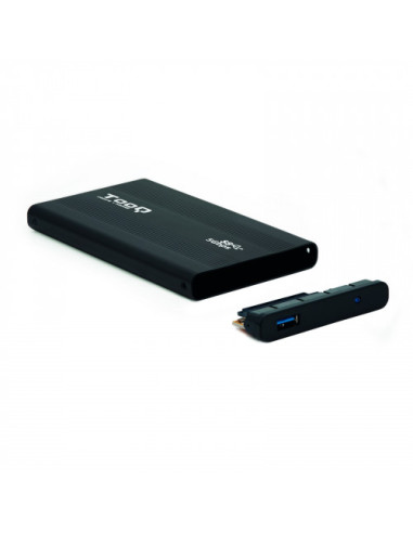 TOOQ CAJA EXTERNA HD TQE-2524B NEGRA 2.5" 9.5MM...