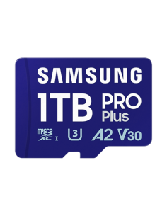 SAMSUNG MICROSD (MB-MD1T0SA/EU) PRO PLUS/1TB/CLASS 10/GARANTIA 10 AÑOS (Q3'24)
