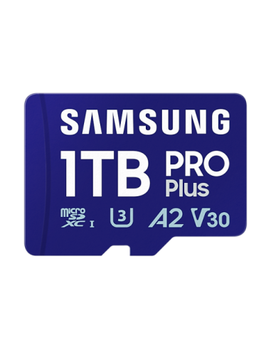 SAMSUNG MICROSD (MB-MD1T0SA/EU) PRO PLUS/1TB/CLASS 10/GARANTIA 10 AÑOS (Q3'24)