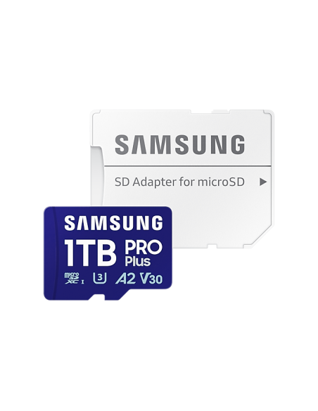 SAMSUNG MICROSD (MB-MD1T0SA/EU) PRO PLUS/1TB/CLASS 10/GARANTIA 10 AÑOS (Q3'24)