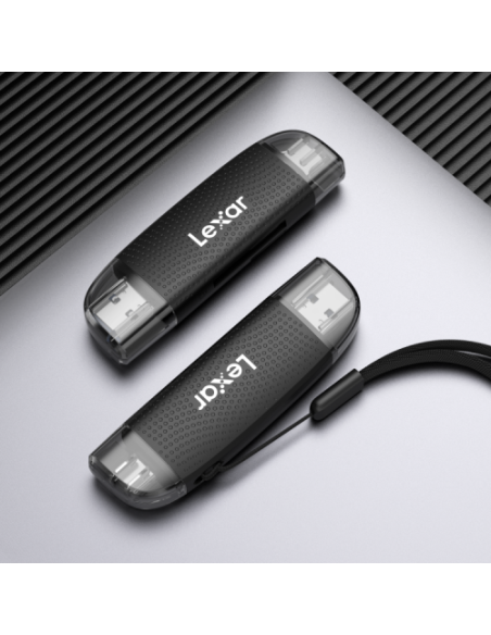LEXAR DUAL SLOT USB-A/C  MICROSD CARD USB 3.1 READER LEXAR DUAL SLOT USB-A/C  MICROSD CARD USB 3.1 READER