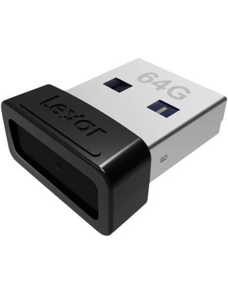 LEXAR JUMPDRIVE USB 3.1 S47 64GB BLACK PLASTIC HOUSING, UP TO 250MB/S