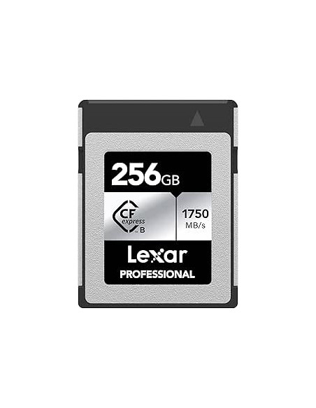LEXAR 256GB PROFESSIONAL CFEXPRESS TYPE B CARD SILVER LEXAR 256GB PROFESSIONAL CFEXPRESS TYPE B CARD SILVER