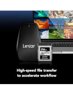 LEXAR 256GB PROFESSIONAL CFEXPRESS TYPE B CARD SILVER 2