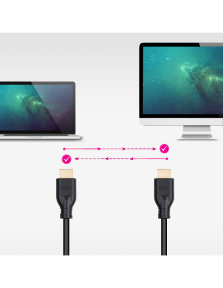NANOCABLE CABLE HDMI V2.0 4K@60Hz 18Gbps, CCS NEGRO 2 M (10.15.3902)