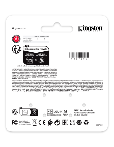 KINGSTON 64GB DataTraveler SE9 G3 - Dark Nickel