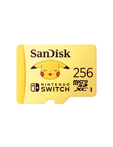 SANDISK NINTENDO POKEMON MICRO SD 256GB