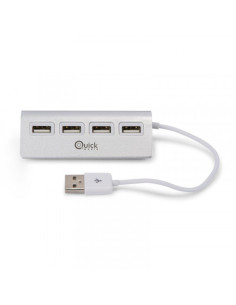QUICKMEDIA HUB USB 4P 2.0 QMH204P