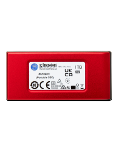 KINGSTON SSD 1TB XS1000 RED EXTERNAL USB 3.2 GEN 2 PORTABLE SOLID STRATE DRIVE 2