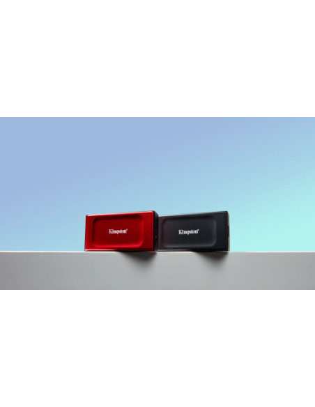 KINGSTON SSD 1TB XS1000 RED EXTERNAL USB 3.2 GEN 2 PORTABLE SOLID STRATE DRIVE