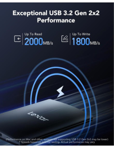LEXAR EXTERNAL PORTABLE SSD 1TB 2