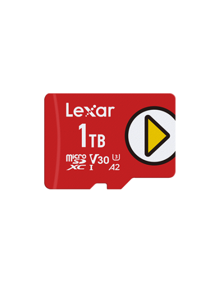 LEXAR 1TB PLAY MICROSDXC UHS-I CARDS LEXAR 1TB PLAY MICROSDXC UHS-I CARDS