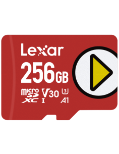 LEXAR 256GB PLAY MICROSDXC UHS-I CARDS