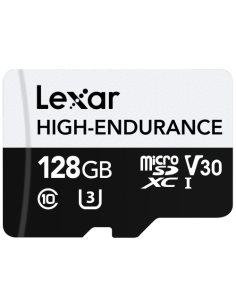LEXAR 128GB HIGH-ENDURANCE MICROSDHC/MICROSDXC UHS-I CARDS UP TO 100MB/S READ