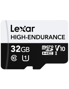 LEXAR 32GB HIGH-ENDURANCE MICROSDHC/MICROSDHC UHS-I CARDS