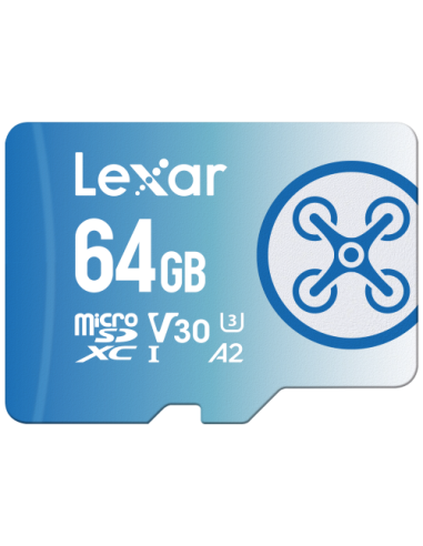 LEXAR 64GB FLY HIGH-PERFORMANCE 1066X MICROSDXC...