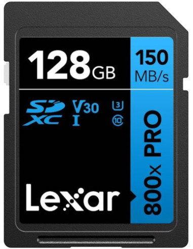 LEXAR 128GB PROFESSIONAL 800X PRO SDXC UHS-I...