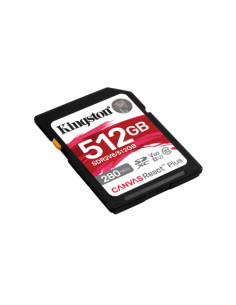 KINGSTON 512GB CANVAS REACT PLUS SDXC UHS-II 280R/150W U3 V60 FOR FULL HD/4K 2