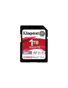 KINGSTON 1TB CANVAS REACT PLUS SDXC UHS-II 280R/150W U3 V60 FOR FULL HD/4K
