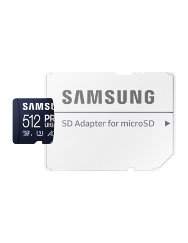 MICRO SD CON ADAPTADOR PRO ULTIMATE 512GB